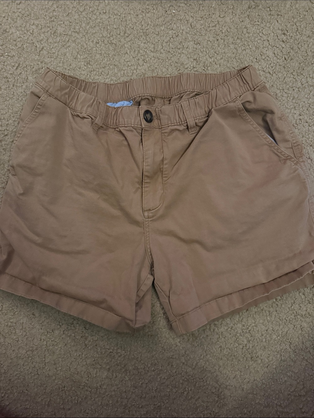 Chubbies 5.5 Elastic-Waist Khaki Shorts